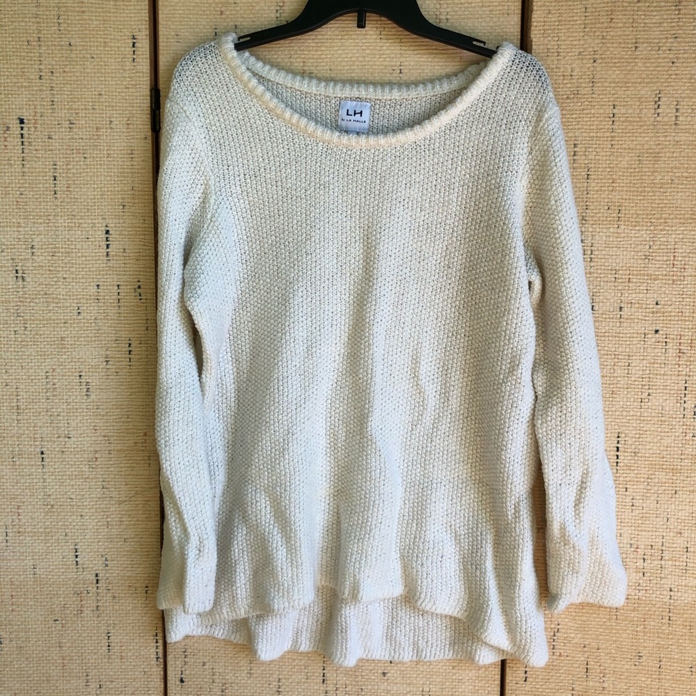 White sweater